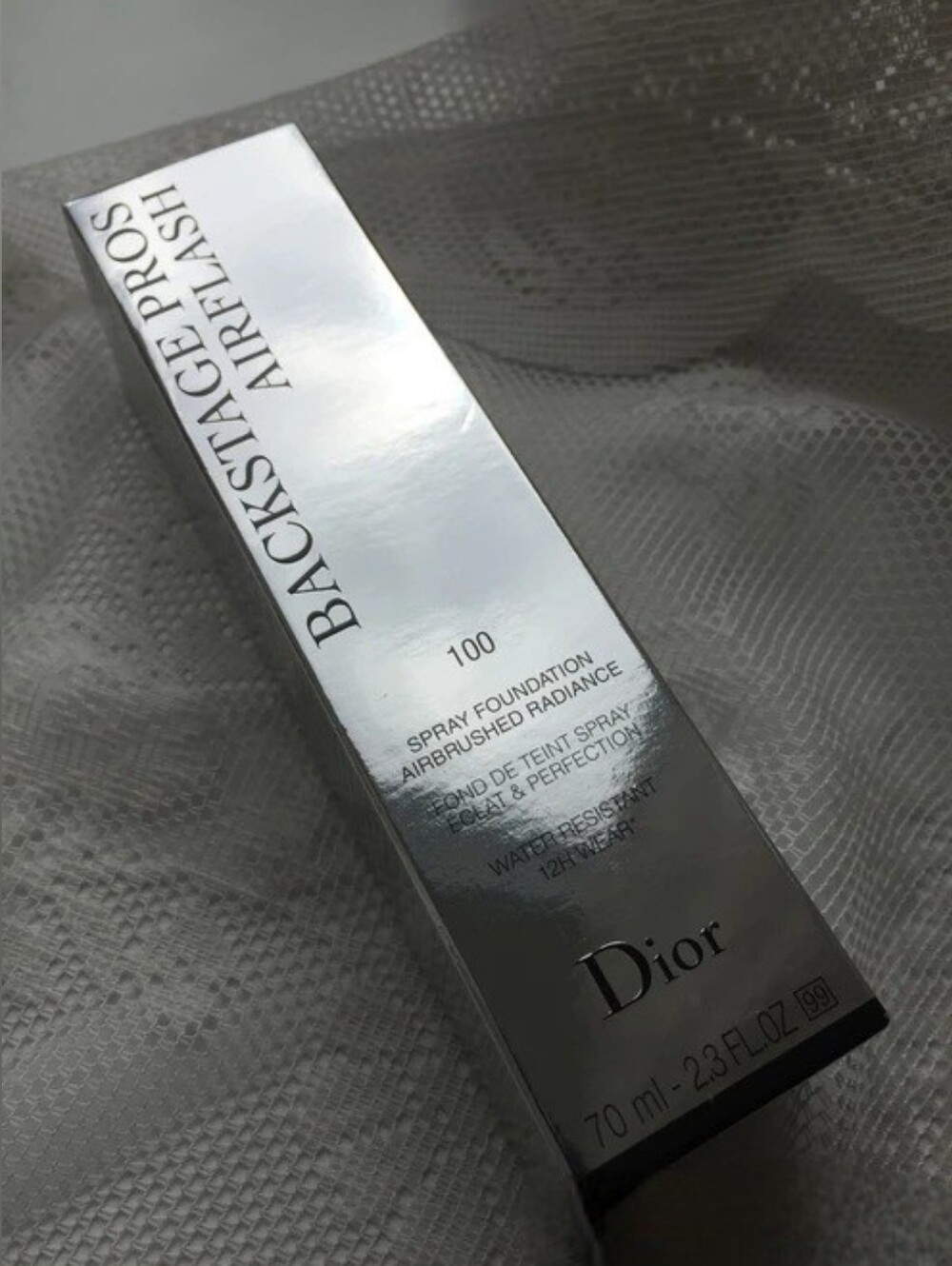 Dior Backstage AirFlash Foundation -  Shade 100/Ivory
